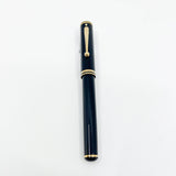 Sheaffer Connaisseur Black Fountain Pen - Fine  18kt Gold Nib