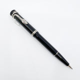 Montblanc Agatha Christie Writer Series Limited Edition Ballpoint Pen - Sterling Silver Snake Clip with Ruby Eyes