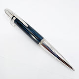 Underwood London Piccadilly Ebonite Blue/Black Ripple Convertible Ballpoint/Rollerball Pen