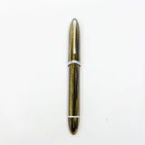 Omas #360 Triangular Burkina Celluloid Fountain Pen - The Scarcest of the Modern OMAS Celluloid  Designs - Flexible Medium 18kt Gold Nib