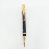 Parker Duofold  Marble Maroon Ballpoint Pen - Circa 1991
