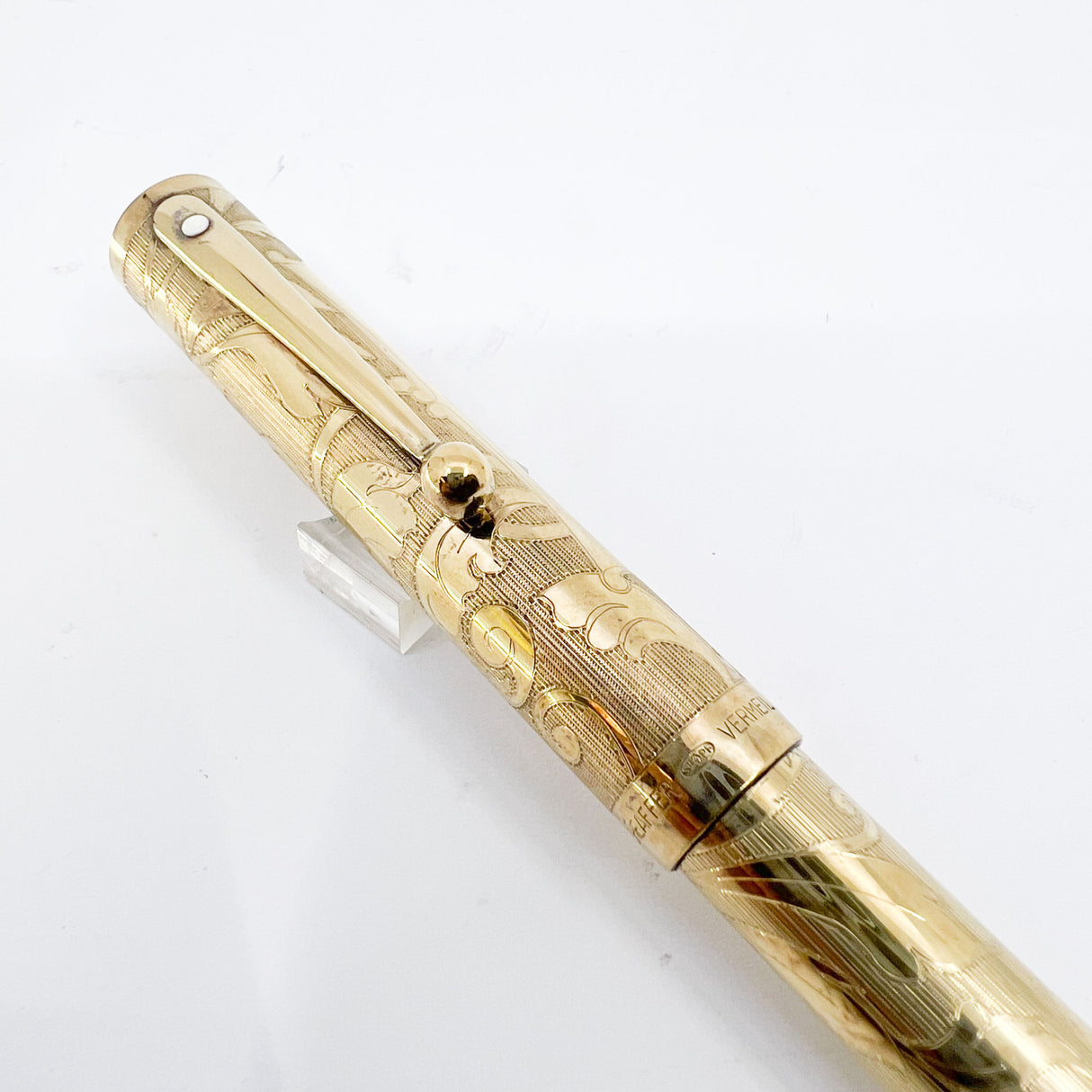 Sheaffer Nostalgia Gold Vermeil  Fountain Pen - Medium 18kt Gold Nib