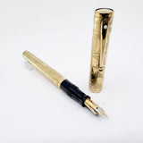 Sheaffer Nostalgia Gold Vermeil  Fountain Pen - Medium 18kt Gold Nib