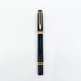 Waterman Man 100 Black Fountain Pen - Extra Fine 18kt Gold Nib
