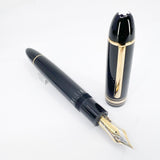 Montblanc Meisterstuck #149 (Largest) Fountain Pen   -   Fine 18kt Gold Nib - MINT!