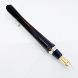 Taccia Savanna Buffalo Horn Fountain Pen - Fine Gold-Plated Nib