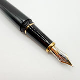 Cartier Diabolo Black Composite Fountain Pen - Medium 18kt Gold Nib