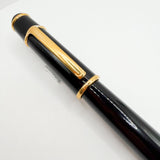 Cartier Diabolo Black Composite Fountain Pen - Medium 18kt Gold Nib