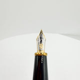 Cartier Diabolo Black Composite Fountain Pen - Medium 18kt Gold Nib