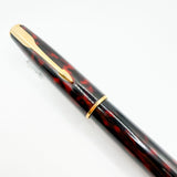 Parker Sonnet Firedance Lacque Red/Black Marble Fountain Pen - Fine 18kt Gold Nib
