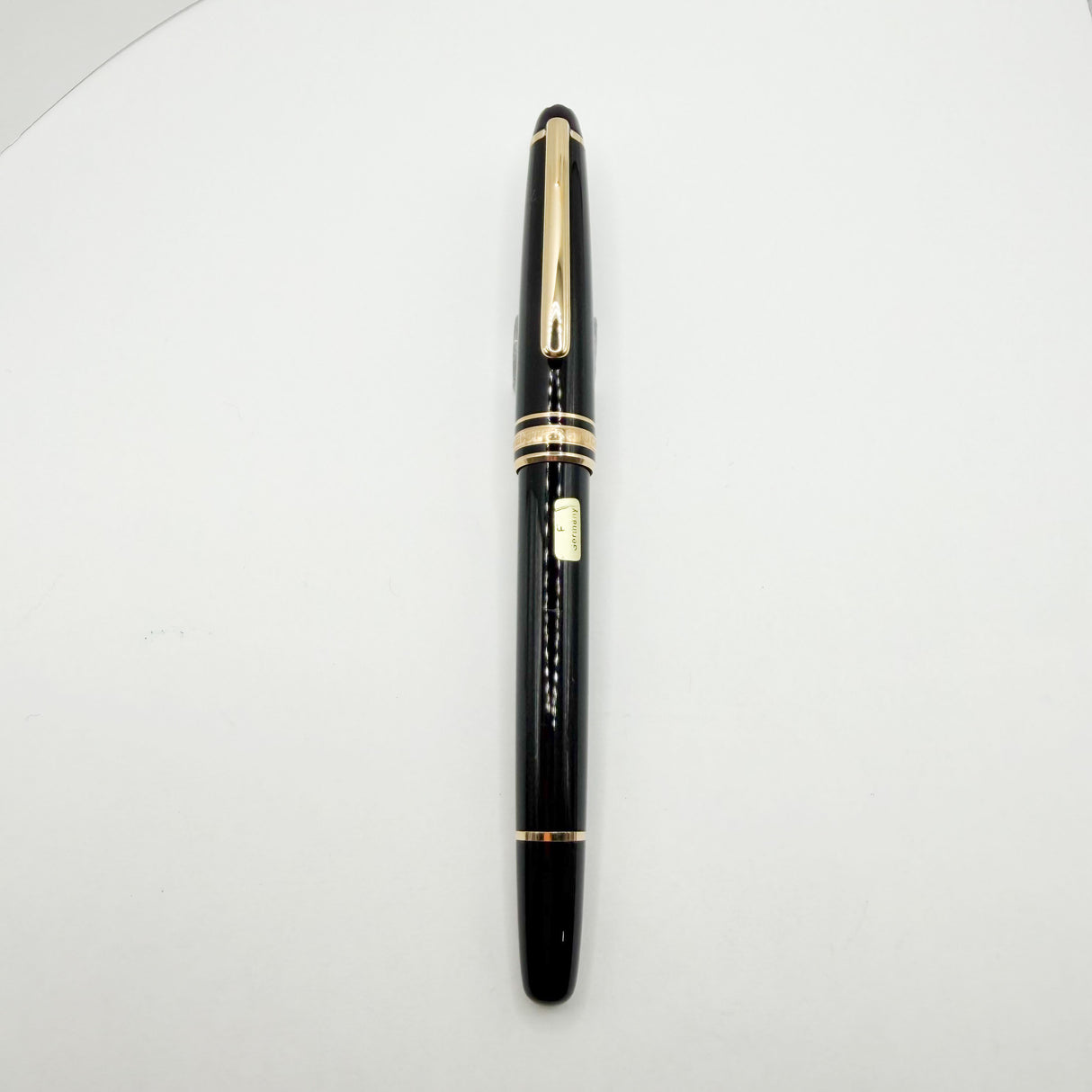 Montblanc Classique #144 Black Resin Fountain Pen  - Fine  14kt Gold Nib
