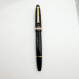 Montblanc Meisterstuck Black Resin #146 LeGrand Fountain Pen  - Fine 14kt  Gold Nib