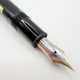 Montblanc Meisterstuck Black Resin #146 LeGrand Fountain Pen  - Fine 14kt  Gold Nib