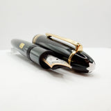 Montblanc Meisterstuck Black Resin #146 LeGrand Fountain Pen  - Fine 14kt  Gold Nib
