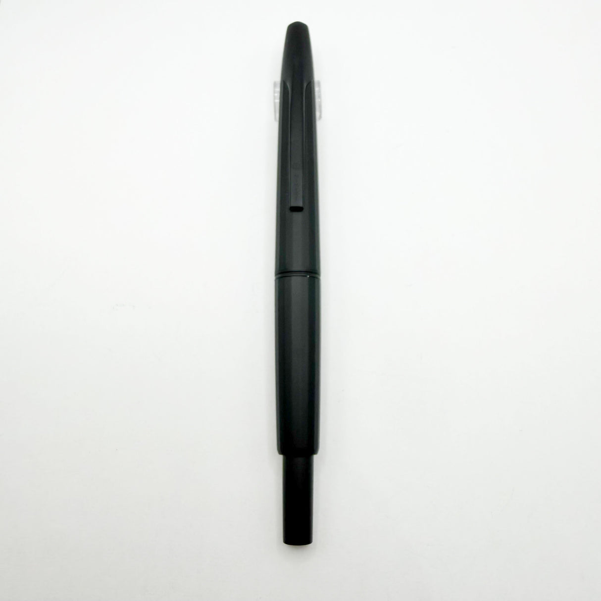 Pilot Namiki Black Matte Vanishing Point Fountain Pen - 1990s Style Multi-Facetted  Body  - Fine 14kt Gold  Nib
