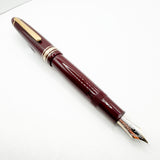 Montblanc Meisterstuck Bordeaux Resin #146 LeGrand Fountain Pen - Extra Fine 14kt Gold Nib