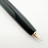 Pilot Namiki Black Matte Vanishing Point Fountain Pen - 1990s Style Multi-Facetted  Body  - Fine 14kt Gold  Nib
