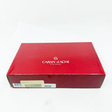 Caran D'ache Varius Metwood Fountain Pen - Rhodium Plated Cap/Brazilian Rosewood Faceted Barrel - Fine 18kt Gold Nib