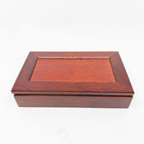 Caran D'ache Varius Metwood Fountain Pen - Rhodium Plated Cap/Brazilian Rosewood Faceted Barrel - Fine 18kt Gold Nib
