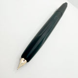 Pilot Namiki Black Matte Vanishing Point Fountain Pen - 1990s Style Multi-Facetted  Body  - Fine 14kt Gold  Nib
