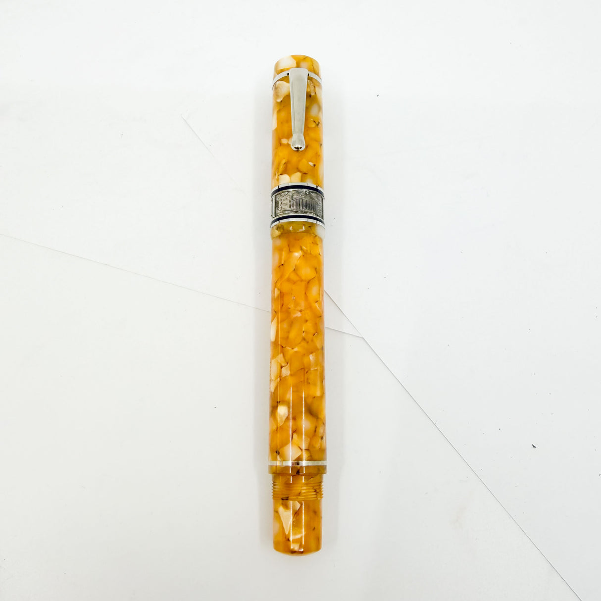 Delta Pantheon Limited Edition Fountain Pen - Extra Fine 18kt Gold Nib - A Fountain Pen Hospital Exclusive Circa 2000