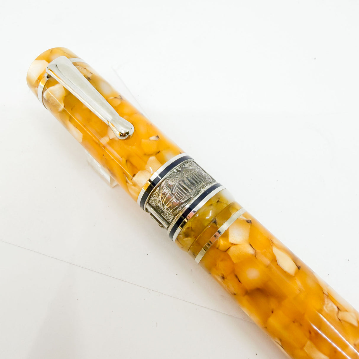 Delta Pantheon Limited Edition Fountain Pen - Extra Fine 18kt Gold Nib - A Fountain Pen Hospital Exclusive Circa 2000