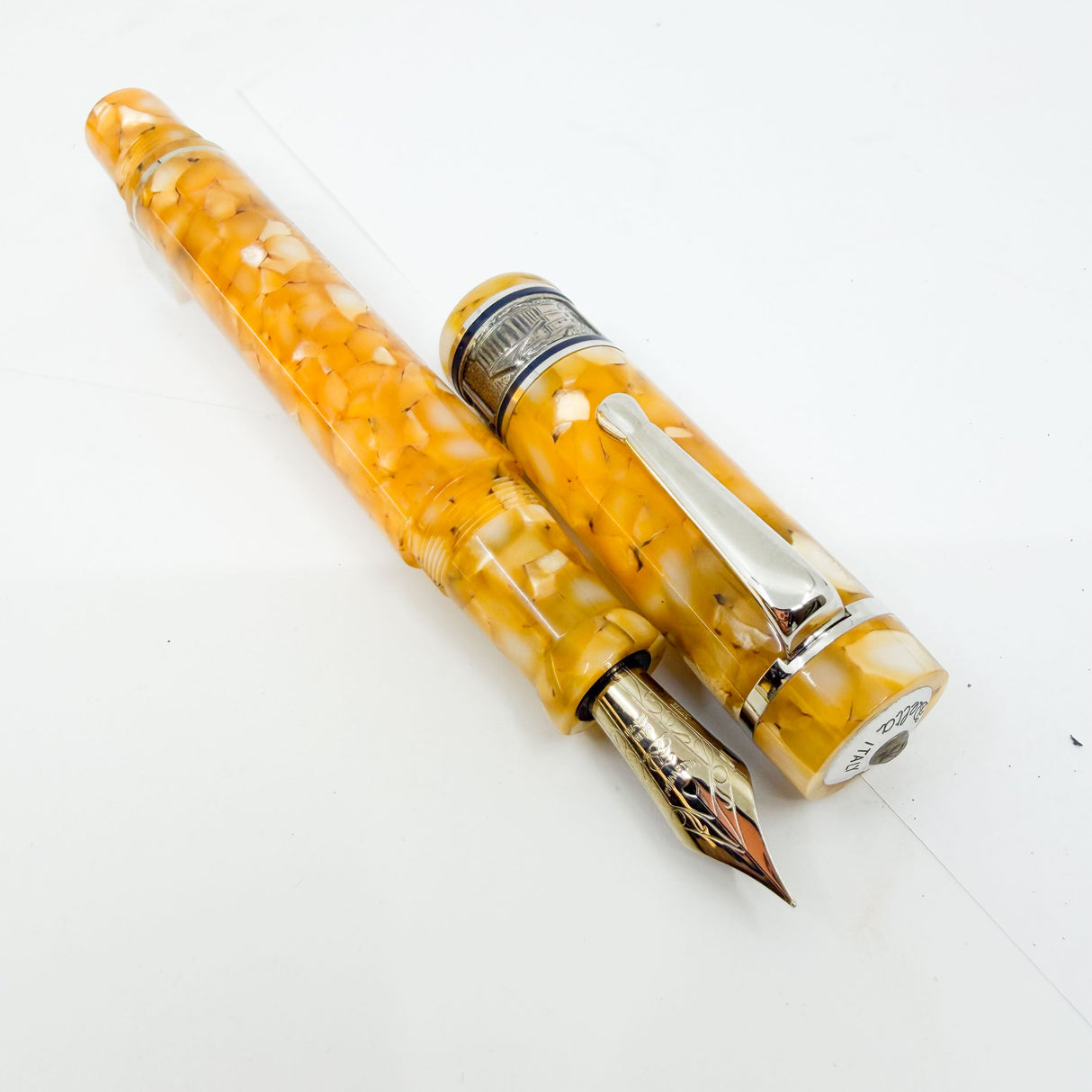 Delta Pantheon Limited Edition Fountain Pen - Extra Fine 18kt Gold Nib - A Fountain Pen Hospital Exclusive Circa 2000