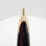 Waterman Royal Blue Carene Fountain Pen - Fine 18kt Gold Nib
