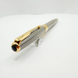 Parker Sonnet Sterling Silver Cisele Cross Hatch Design Ballpoint  Pen - Circa 1998