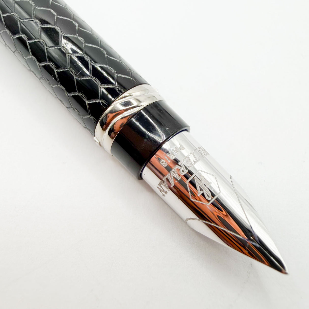 Waterman Liaison "Cobra" Fountain Pen - Fine 18kt Gold Nib - Rare, Especially in this Pristine Never-Used Condition!