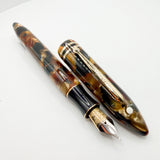 Sheaffer Amber Glow Balance II Fountain Pen  - Extra Fine 18kt Gold Nib