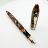 Sheaffer Amber Glow Balance II Fountain Pen  - Extra Fine 18kt Gold Nib