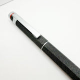 Rotring #600 Charcoal Lava Facetted Fountain Pen - Extra Fine Stainless Steel Nib