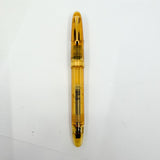 OMAS "Vision" Ogiva Transparent Fluted Demonstrator Fountain Pen - Extra Fine 18kt Gold Nib