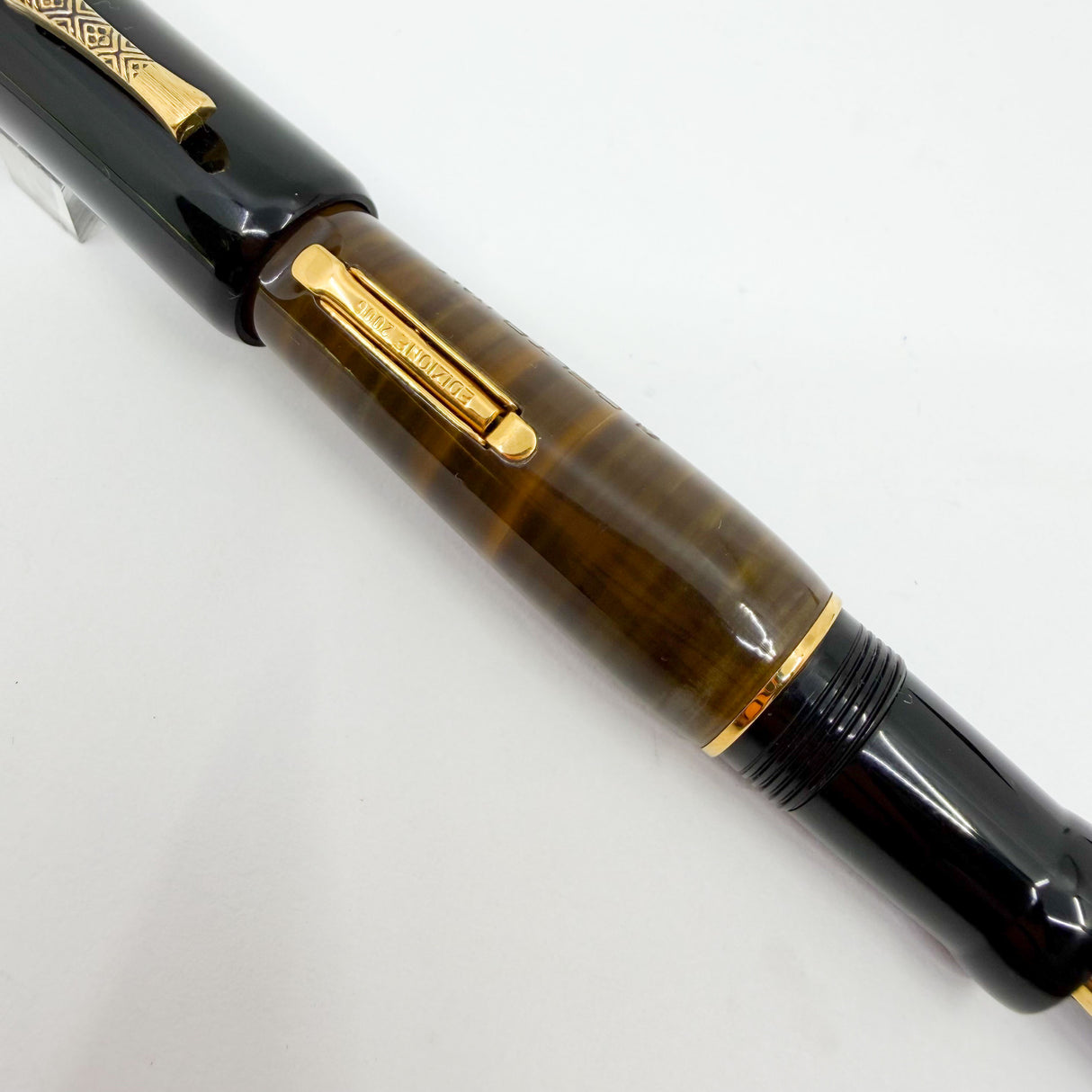 Delta Indios Indigenous People Lever Fill Fountain Pen Special Limited Edition - Extra Fine 18kt Gold Nib