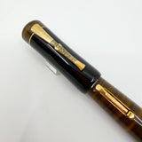 Delta Indios Indigenous People Lever Fill Fountain Pen Special Limited Edition - Extra Fine 18kt Gold Nib