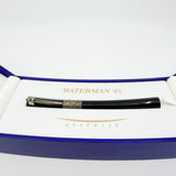 Waterman Black Serenite Fountain Pen - Medium 18kt Gold Nib