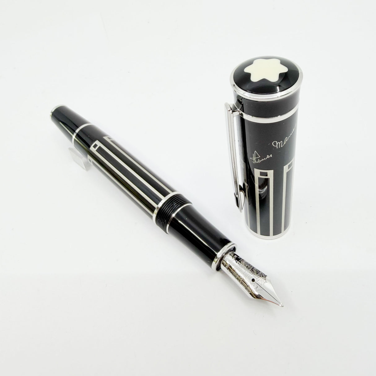 Montblanc Thomas Mann Writer's Limited Edition Fountain Pen - Medium 18kt Gold Nib