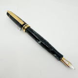 Rotring (German for "Red Ring")  Tintenkuli "1928" Celluloid Limited Edition Fountain Pen Celebrating 70 Years of Rotring Pen Production - Medium 18kt Gold Nib + an Interchangeable Stylographic Tubular Point