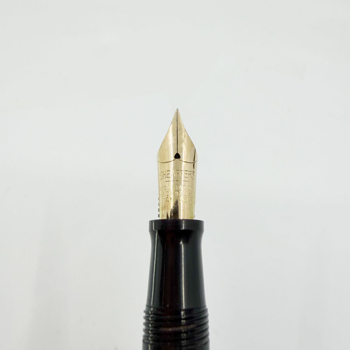 Sheaffer Nostalgia Sterling Silver Filigree Fountain Pen - Extra Fine 14kt Gold Nib