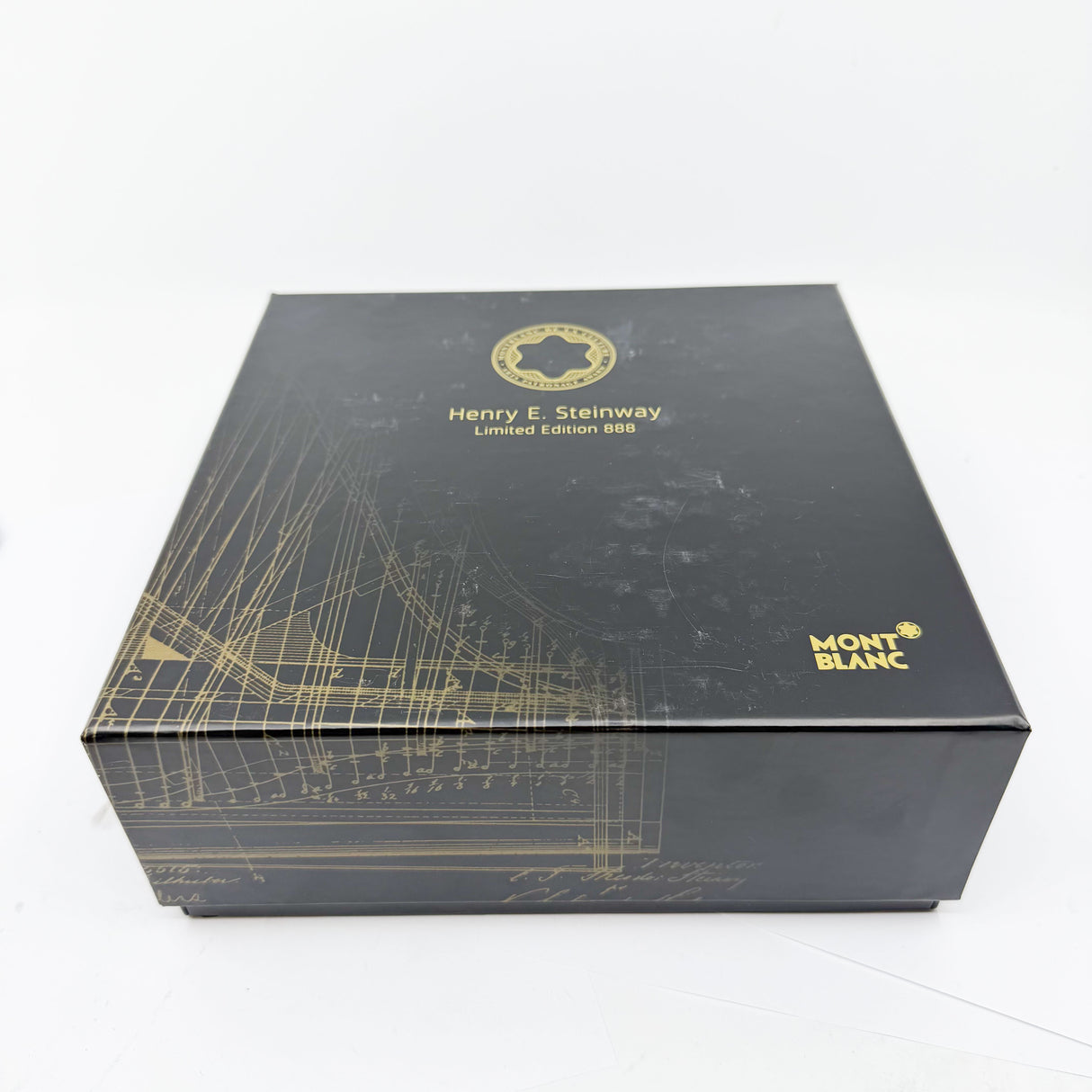 Montblanc Henry E, Steinway 888  Special Edition Patron Of The Arts Limited Edition Fountain Pen - Medium 18kt Gold Nib
