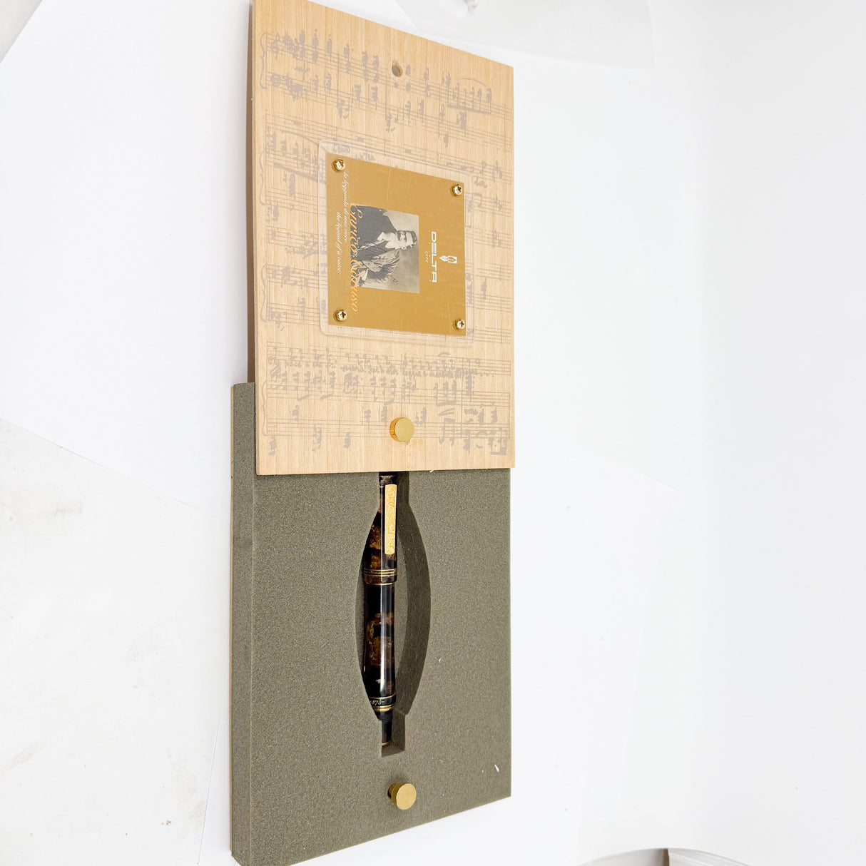 Delta Enrico Caruso Celluloid Special Limited Edition Fountain Pen - Extra Fine 18kt Gold Nib
