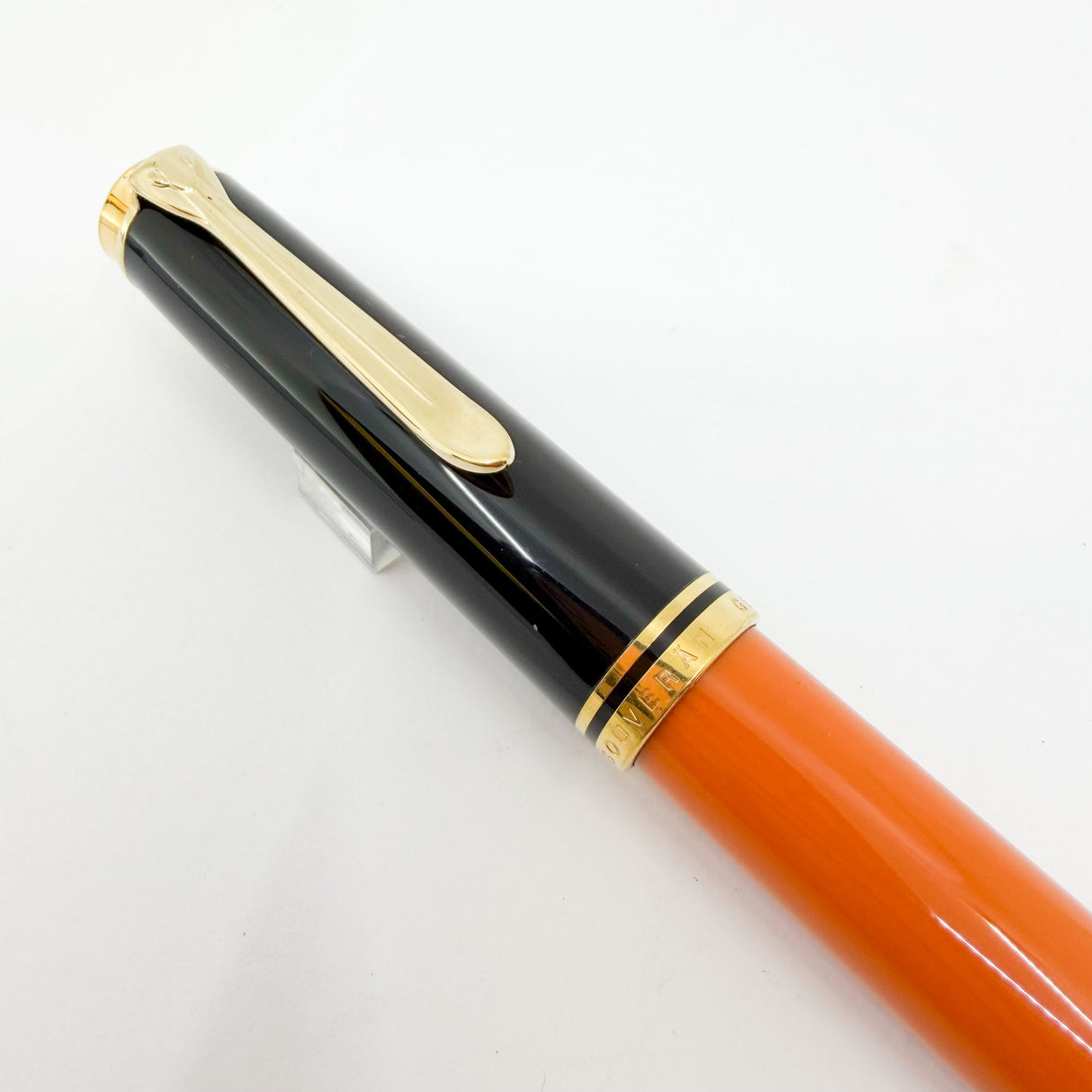 Pelikan M800 Souveran Burnt Orange  Fountain  Pen - Broad 18kt Gold Nib