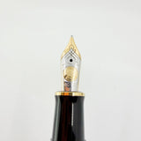 Pelikan M800 Souveran Burnt Orange  Fountain  Pen - Broad 18kt Gold Nib