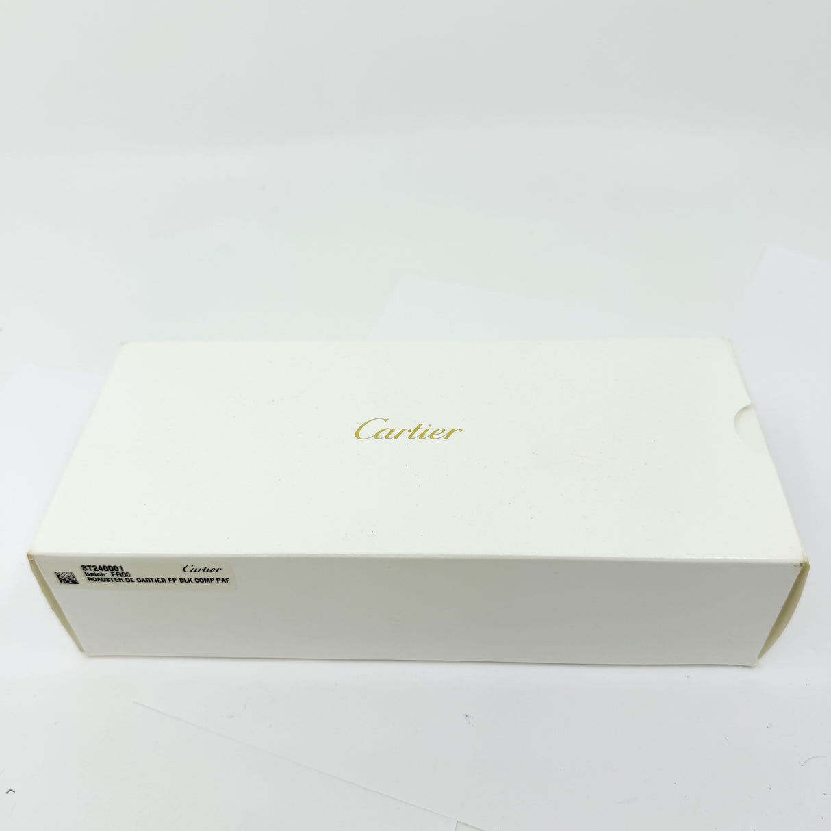 Cartier Roadster Black Composite Fountain Pen - Fine 18kt Gold Nib