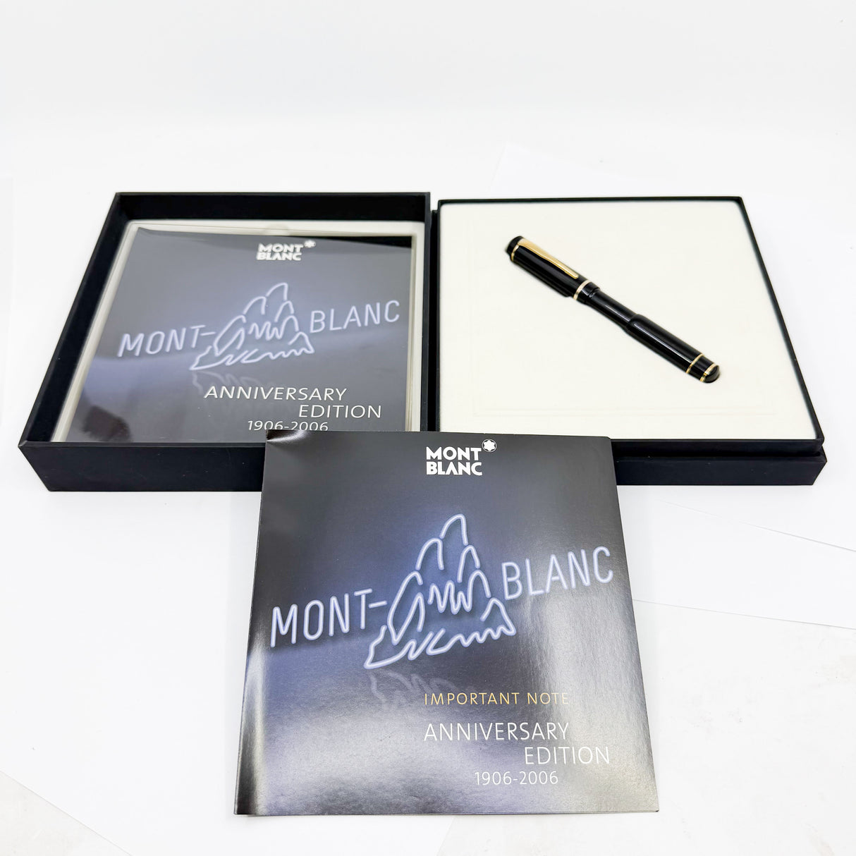 Montblanc Historical Limited Edition Fountain Pen Celebrating its 100th Anniversary - Fine 18kt Gold Retractable Nib