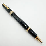OMAS for Tiffany & Co. Black Vegetal Resin Facetted Standard Size Paragon Rollerball