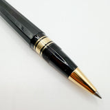 OMAS for Tiffany & Co. Black Vegetal Resin Facetted Standard Size Paragon Rollerball