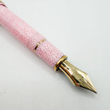Platinum #3776 Century Celluloid Cherry Blossom Fountain Pen - Music (Italic) 14kt Gold Nib