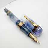 Ancora (Italy) Demonstrator Limited Edition Fountain Pen - Fine Semi-Flex 18kt Gold Nib